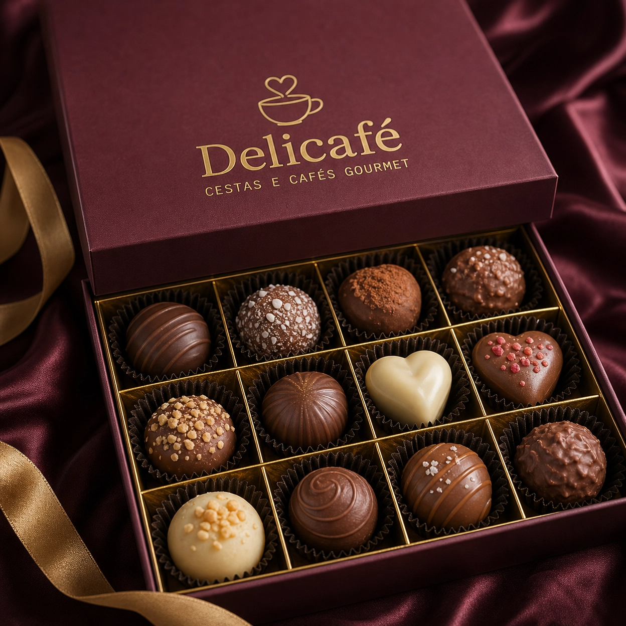 Caixa de Bombons Gourmet Doce Paix�o